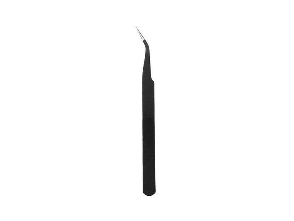 The curved tweezers